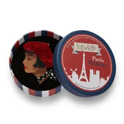 Erstwilder Tres Chic Brooch - Red^ Brooches
