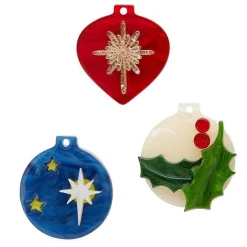 Erstwilder Trinket Trio Brooch Set^ Brooches