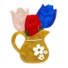 Erstwilder Trio Of Tulips Brooch^ Brooches