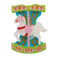 Erstwilder Trocadero Carousel Brooch^ Brooches