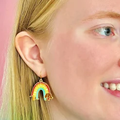 Erstwilder True Colours Enamel Drop Earrings^ Enamel Earrings