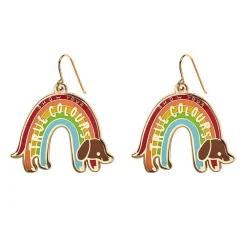 Erstwilder True Colours Enamel Drop Earrings^ Enamel Earrings