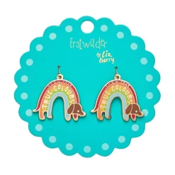 Erstwilder True Colours Enamel Drop Earrings^ Enamel Earrings