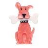 Erstwilder Tuffy'S Puppy Treat Brooch^ Brooches