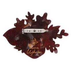 Erstwilder Turn A New Leaf Brooch^ Brooches
