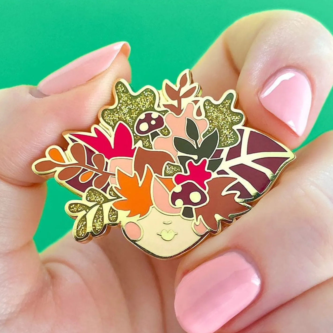 Erstwilder Turn A New Leaf Enamel Pin^ Enamel Pins