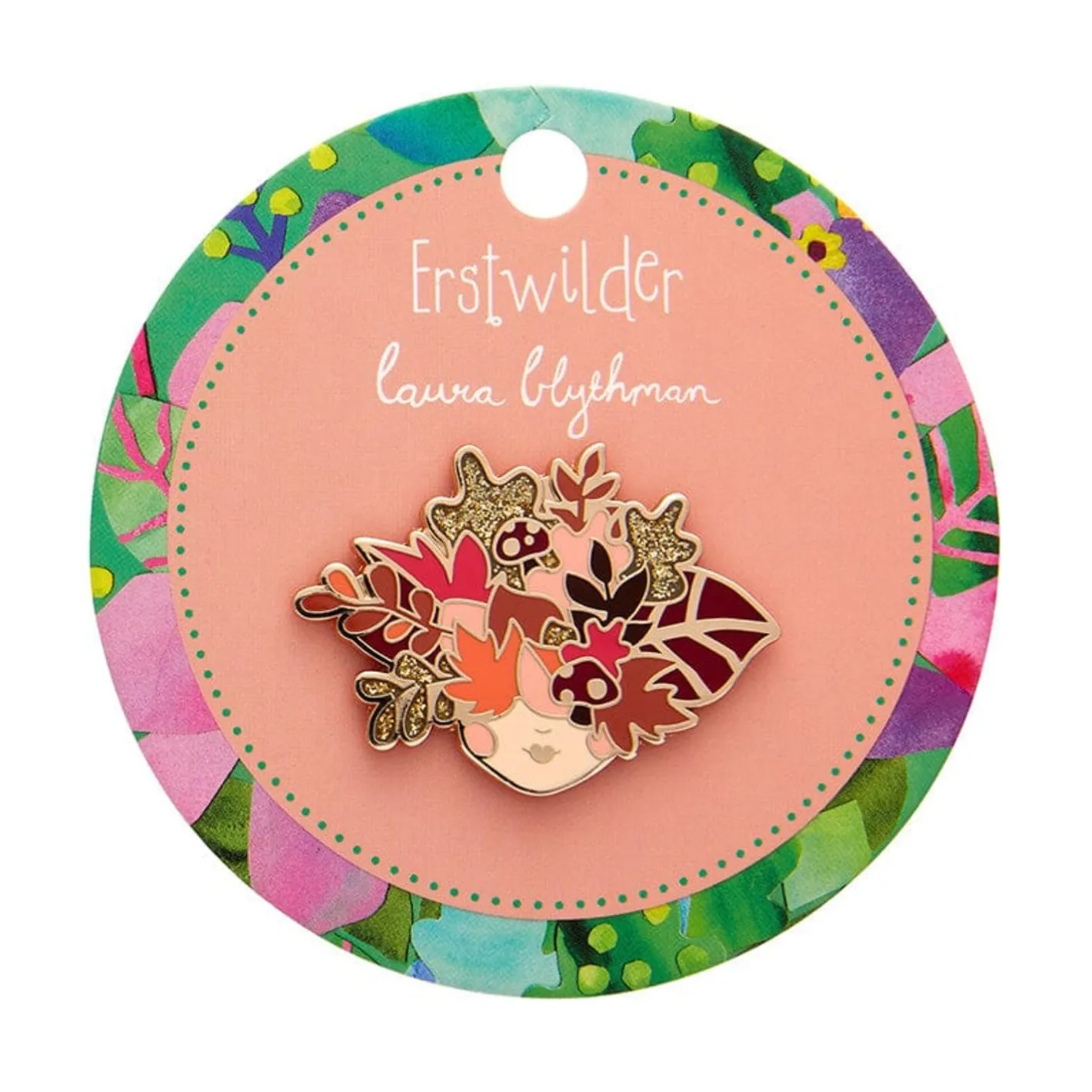 Erstwilder Turn A New Leaf Enamel Pin^ Enamel Pins