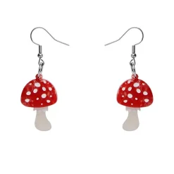 Erstwilder Twinning Toadstools Drop Earrings^ Earrings