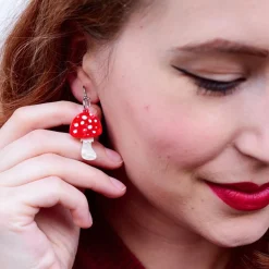 Erstwilder Twinning Toadstools Drop Earrings^ Earrings