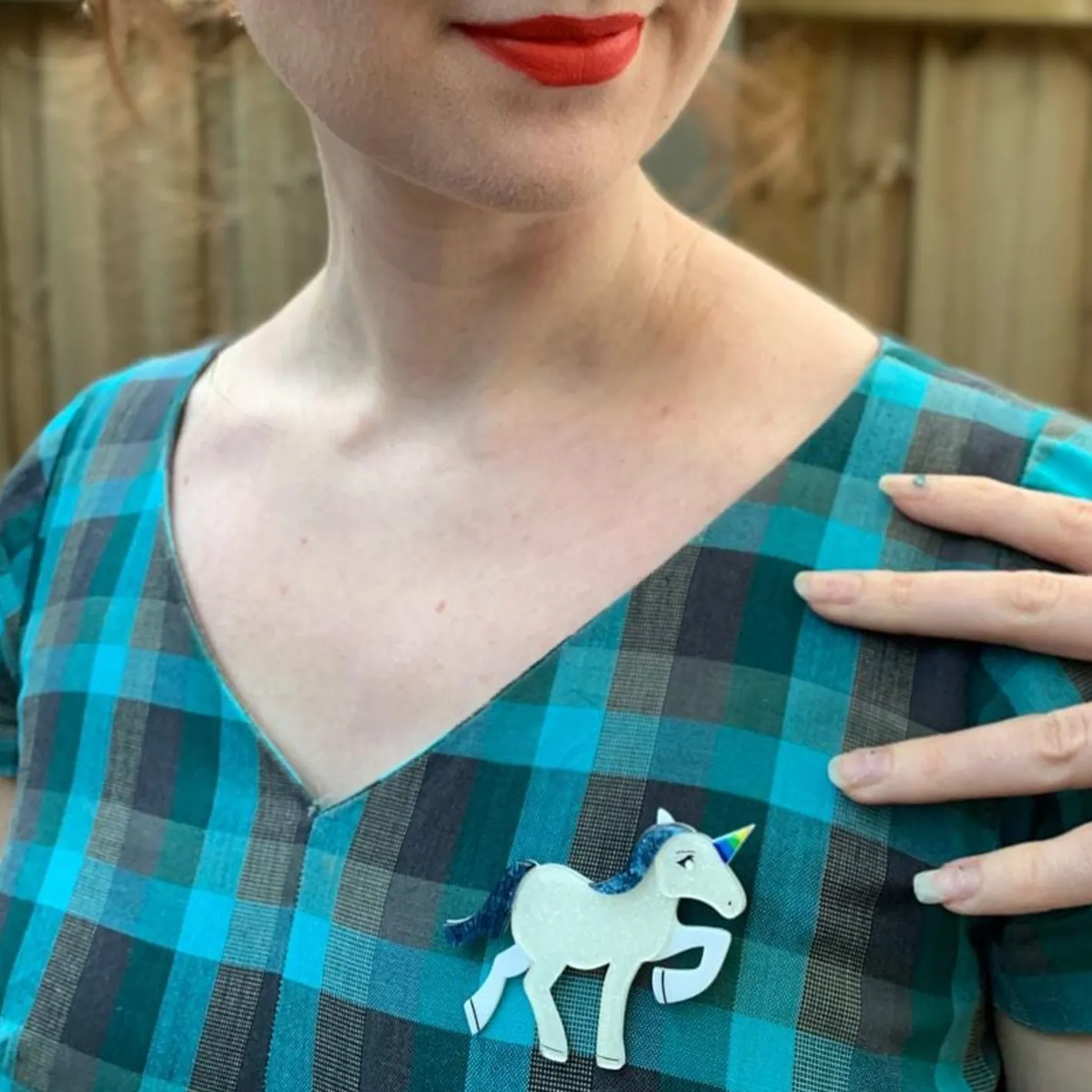 Erstwilder Ula The Unicorn Brooch^ Brooches