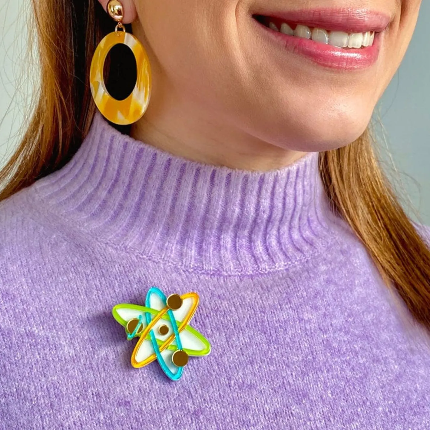 Erstwilder Up And Atom Mini Brooch^ Brooches