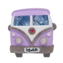 Erstwilder Vagabond Wheels Brooch^ Brooches