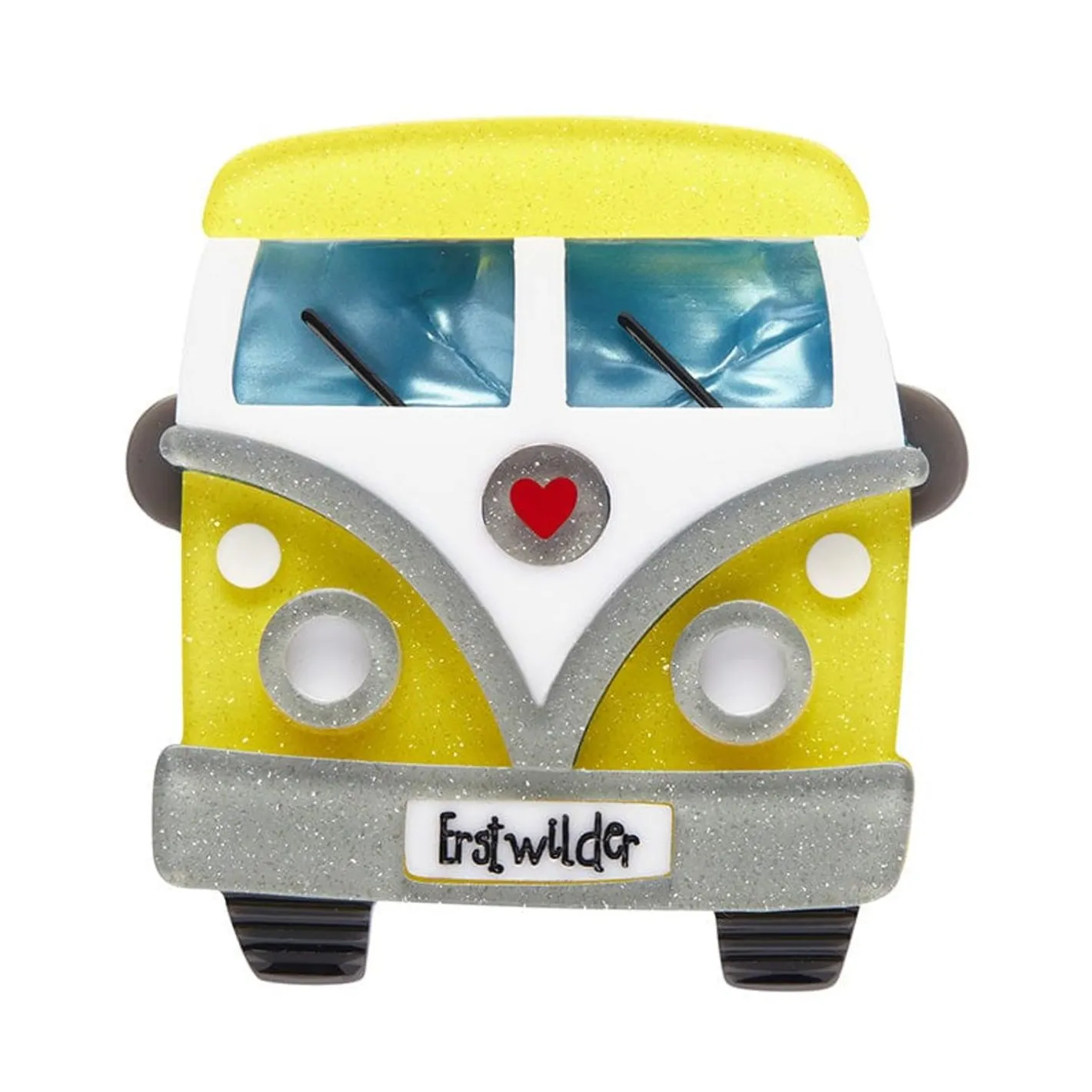 Erstwilder Vagabond Wheels Brooch^ Brooches