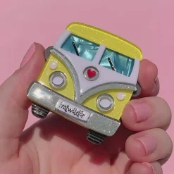 Erstwilder Vagabond Wheels Brooch^ Brooches