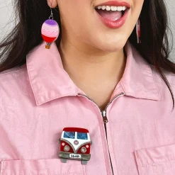 Erstwilder Vagabond Wheels Brooch^ Brooches