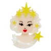 Erstwilder Virgo The Visionary Brooch^ Brooches