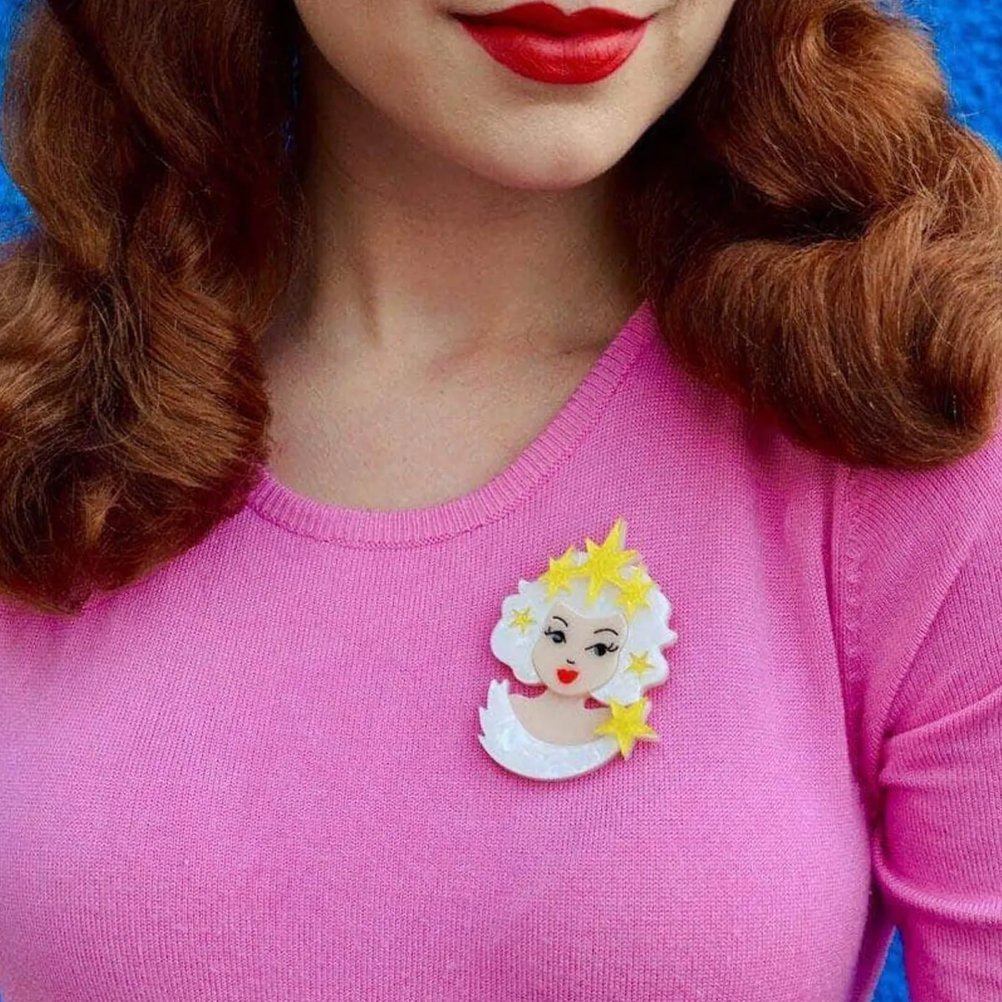 Erstwilder Virgo The Visionary Brooch^ Brooches