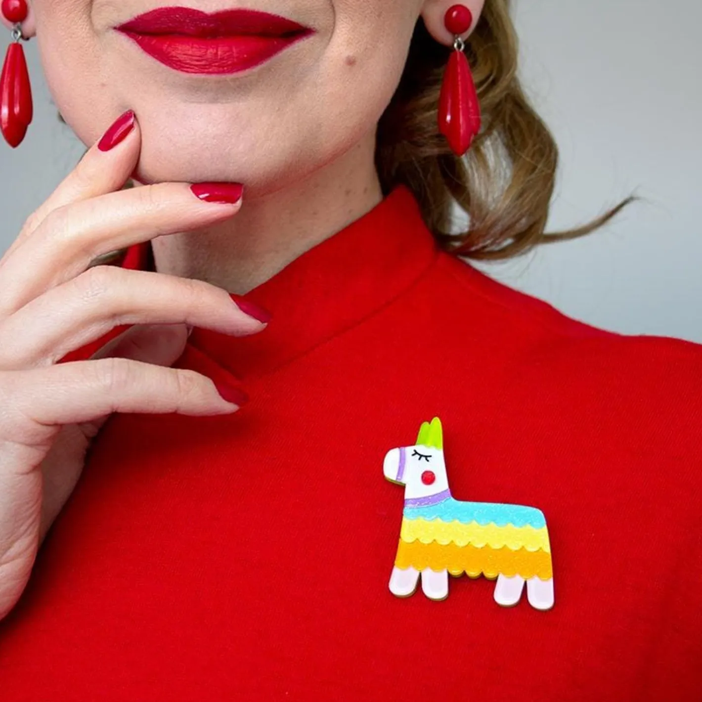 Erstwilder Viva Pinata Brooch^ Brooches
