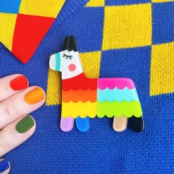 Erstwilder Viva Pride Pinata Brooch^ Brooches