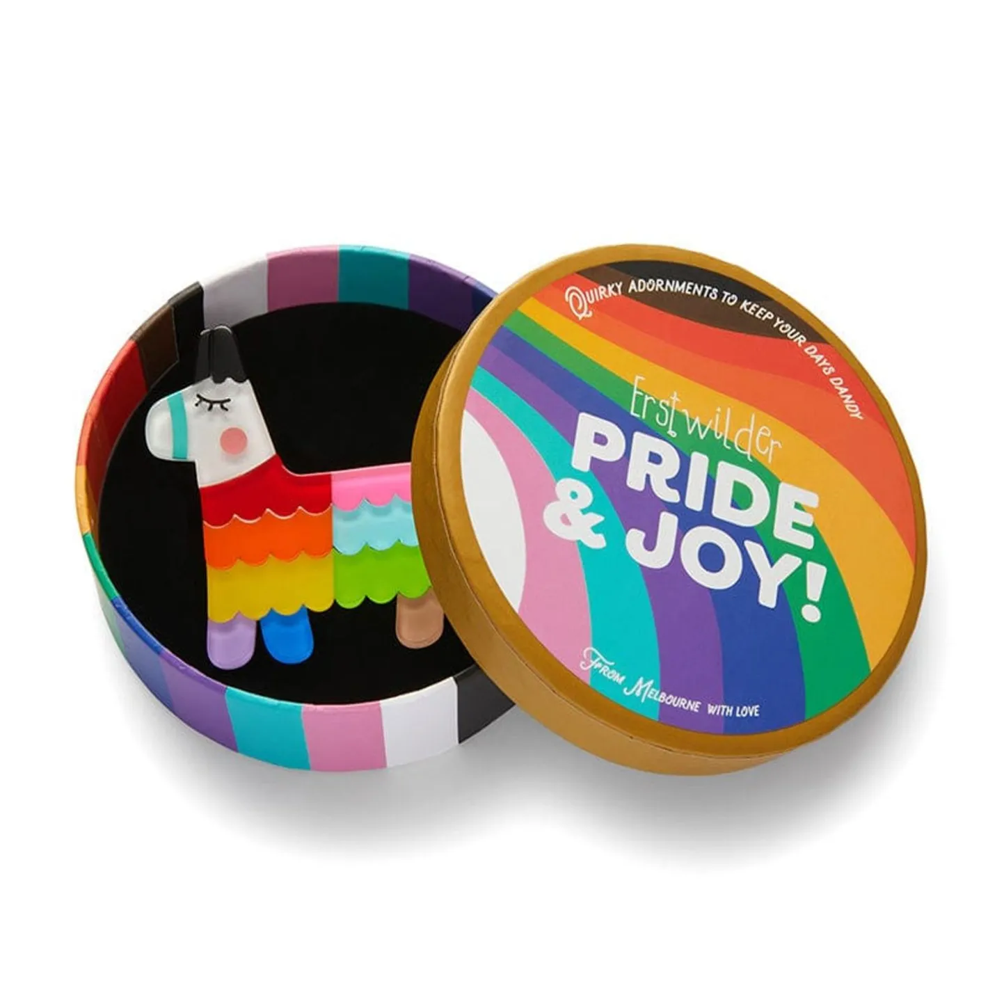 Erstwilder Viva Pride Pinata Brooch^ Brooches
