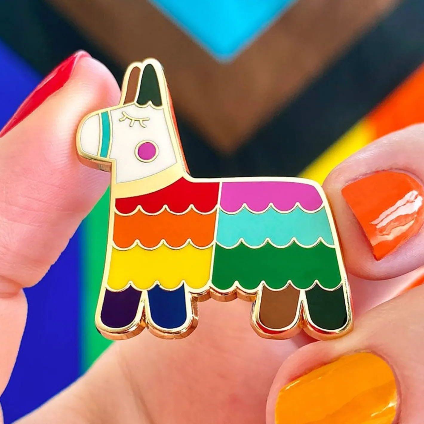 Erstwilder Viva Pride Pinata Enamel Pin^ Enamel Pins