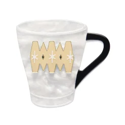 Erstwilder Wake Up And Smell The Coffee Mini Brooch^ Brooches