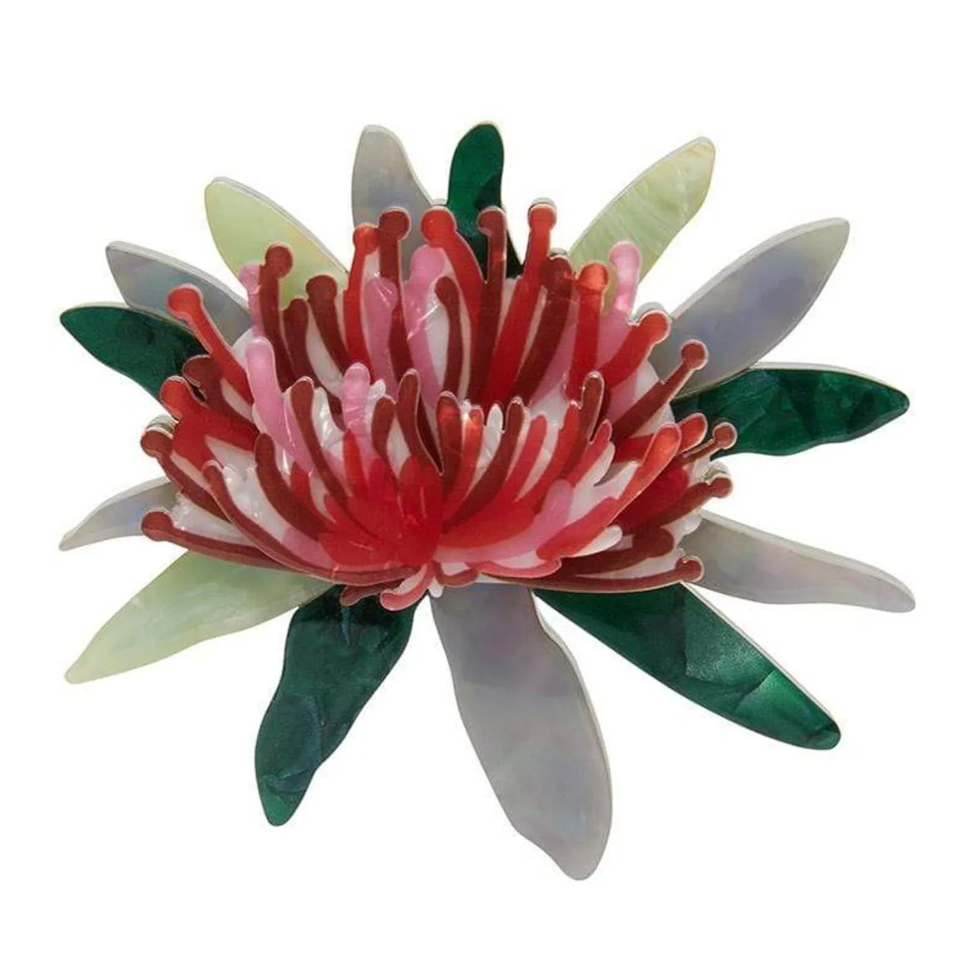 Erstwilder Waratah Warmth Brooch^ Brooches