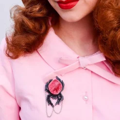 Erstwilder Web Spinning Wonder Brooch^ Brooches