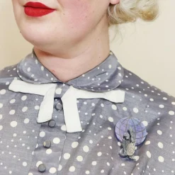 Erstwilder Weight Of The World Brooch^ Brooches