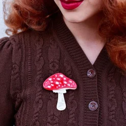 Erstwilder Well Spotted Brooch^ Brooches