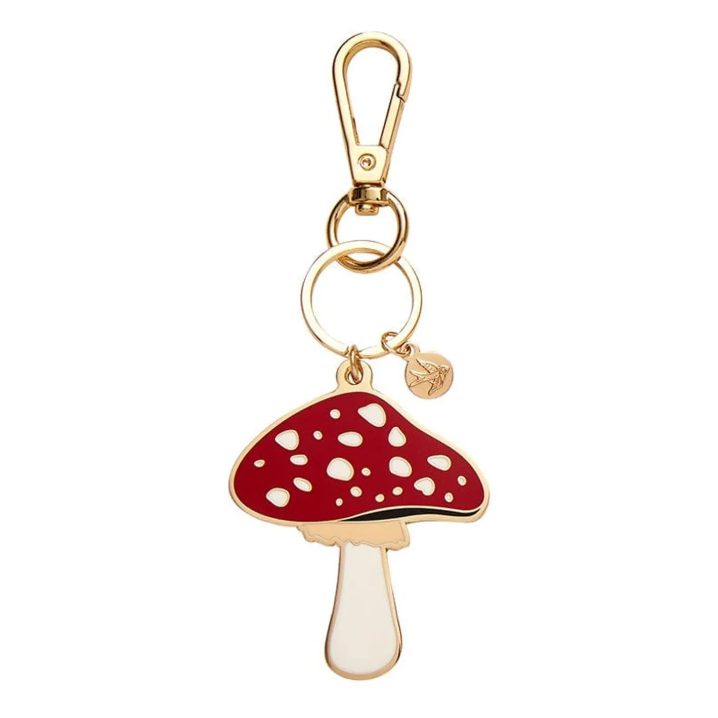 Erstwilder Well Spotted Brooch Key Ring^ Enamel Key Rings