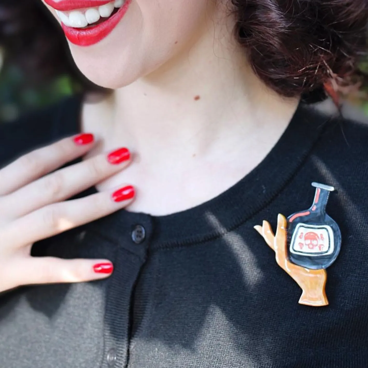 Erstwilder What'S Your Poison? Brooch^ Brooches