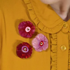 Erstwilder Wild Rose Bouquet Brooch Set^ Brooches