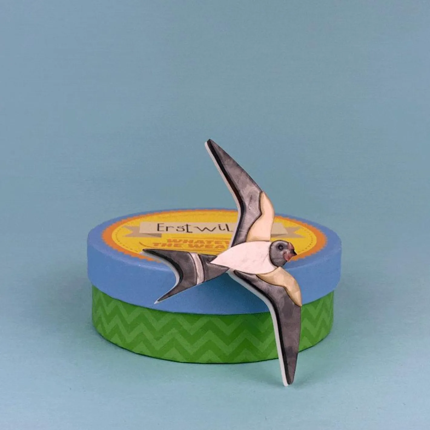 Erstwilder Wind Rider Brooch^ Brooches
