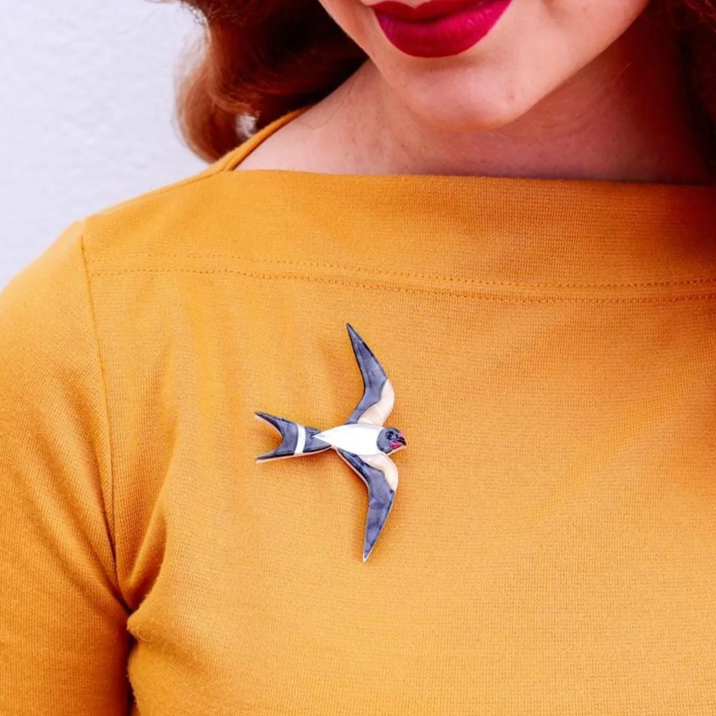 Erstwilder Wind Rider Brooch^ Brooches