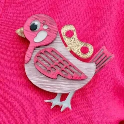 Erstwilder Wind-Up Whimsy Brooch^ Brooches