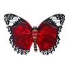 Erstwilder Wings Laced In Red Brooch^ Brooches