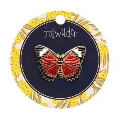Erstwilder Wings Laced In Red Enamel Pin^ Enamel Pins