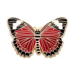 Erstwilder Wings Laced In Red Enamel Pin^ Enamel Pins