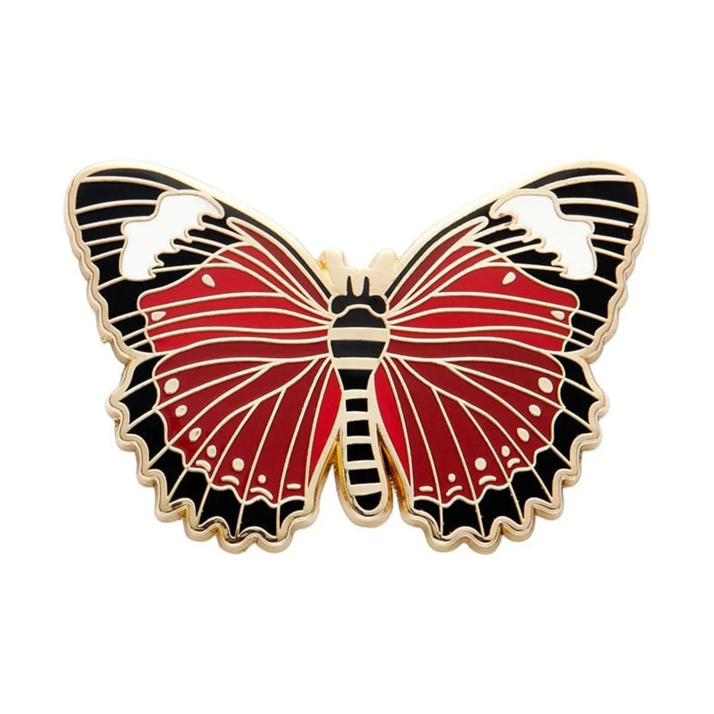 Erstwilder Wings Laced In Red Enamel Pin^ Enamel Pins