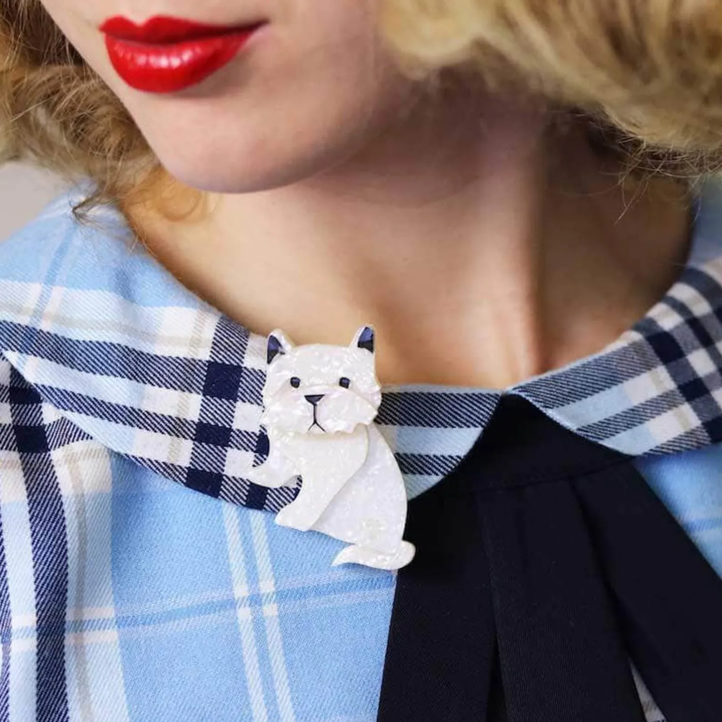 Erstwilder Winston The Westie Brooch^ Brooches