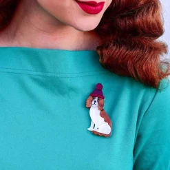 Erstwilder Wintertime Walkies Brooch^ Brooches