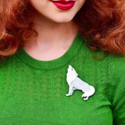 Erstwilder Wolfpack Of One Brooch^ Brooches