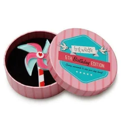 Erstwilder Wonderful Whirlie Brooch^ Brooches