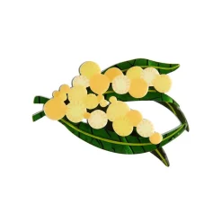 Erstwilder Woven Wattle Mini Brooch^ Brooches