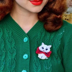 Erstwilder Wrapped Up In Love Kitten Brooch^ Brooches