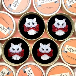 Erstwilder Wrapped Up In Love Kitten Brooch^ Brooches