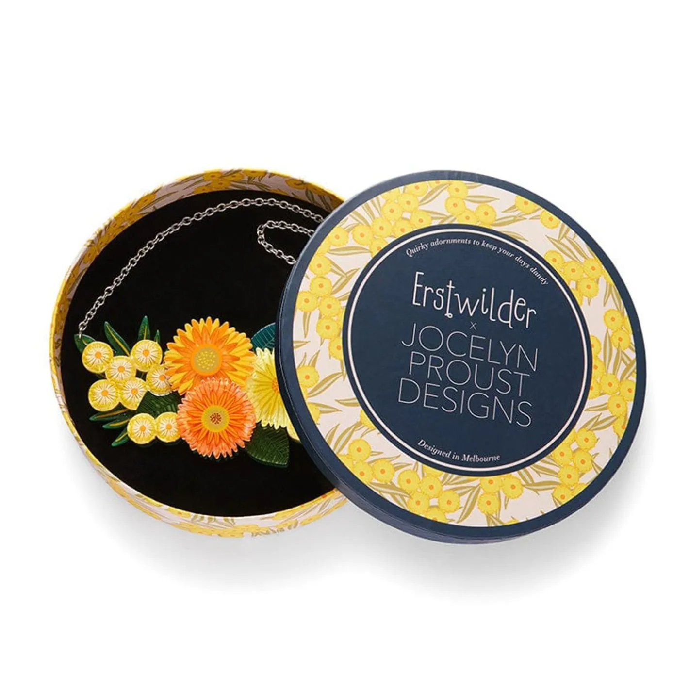 Erstwilder Yellow Efflorescence Necklace^ Necklaces