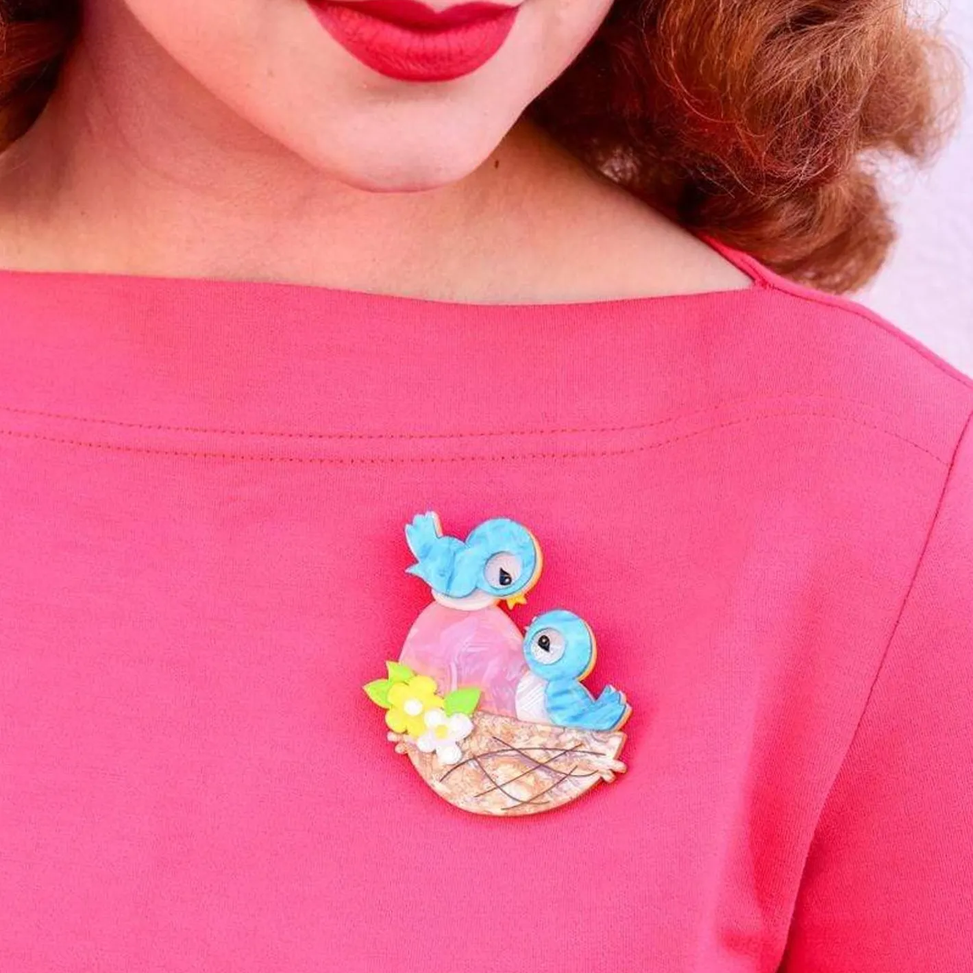 Erstwilder Young Love Brooch^ Brooches