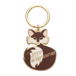 Erstwilder You'Re In"Fox"Icating Enamel Key Charm^ Enamel Key Rings
